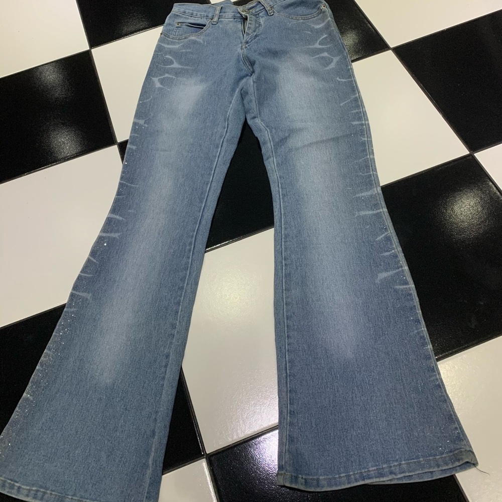 Sparkly jeans